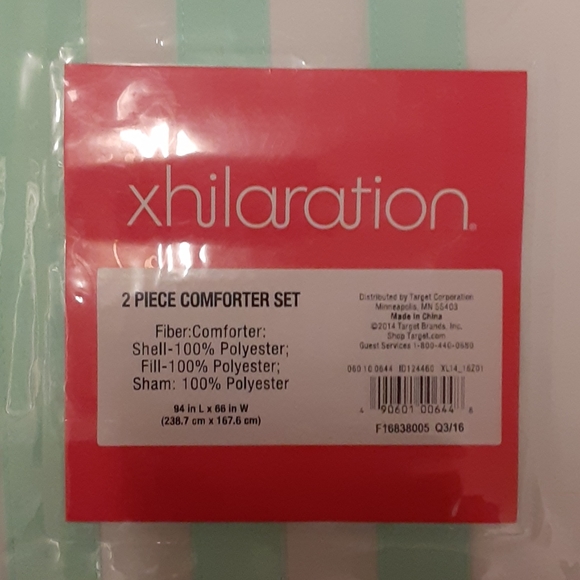 Twin XL Twin Comforter Set 2 Piece Mint BNWT - Picture 3 of 5